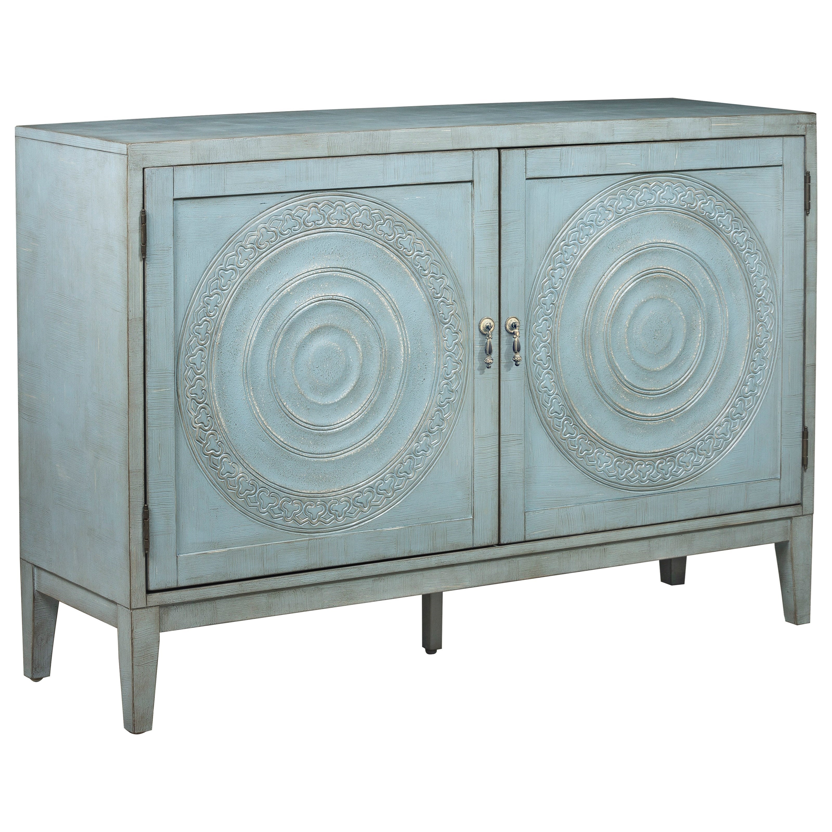 Pulaski Furniture Accents Brianne Credenza with Intricate Door
